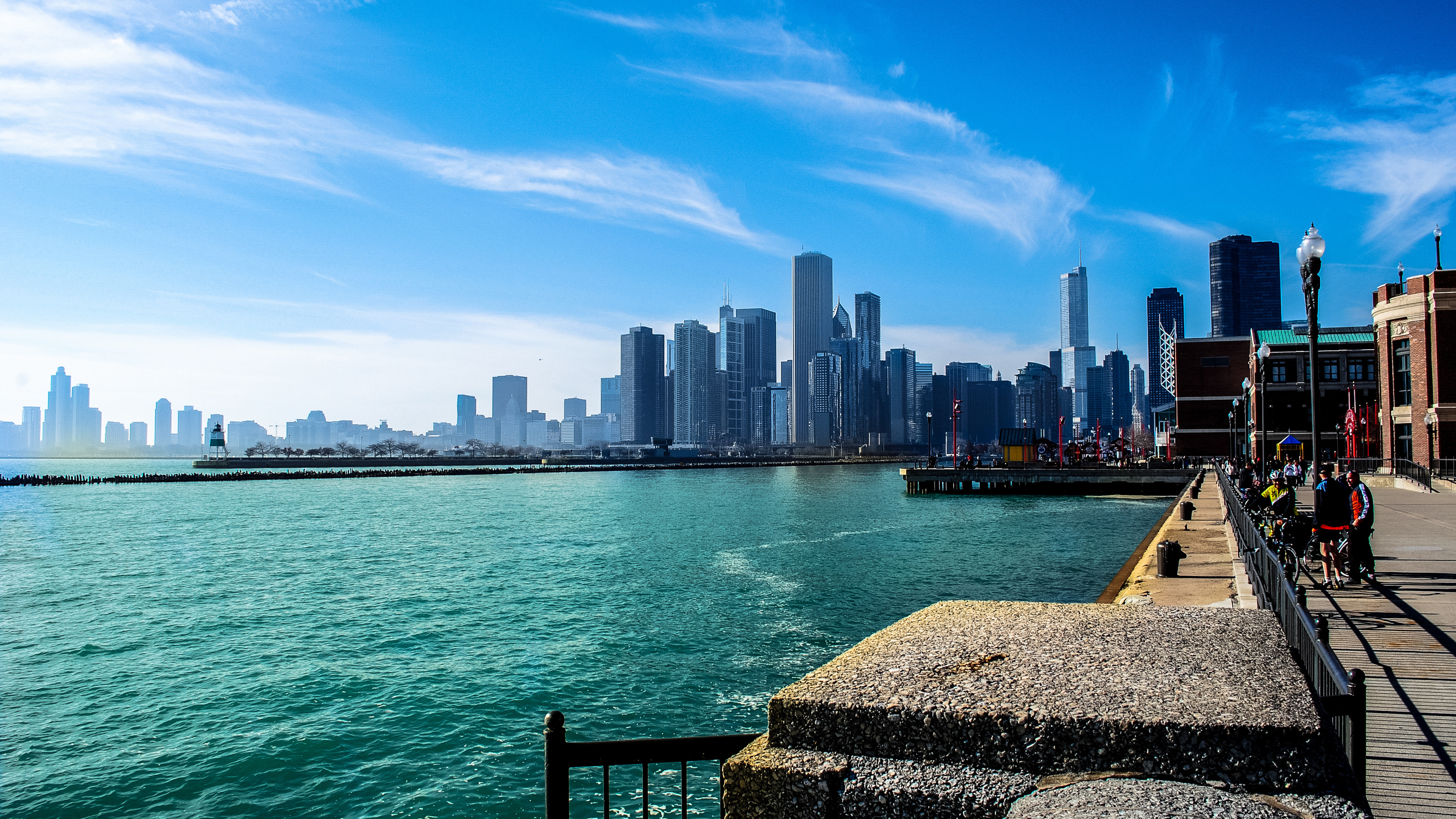 chicago, город, usa
