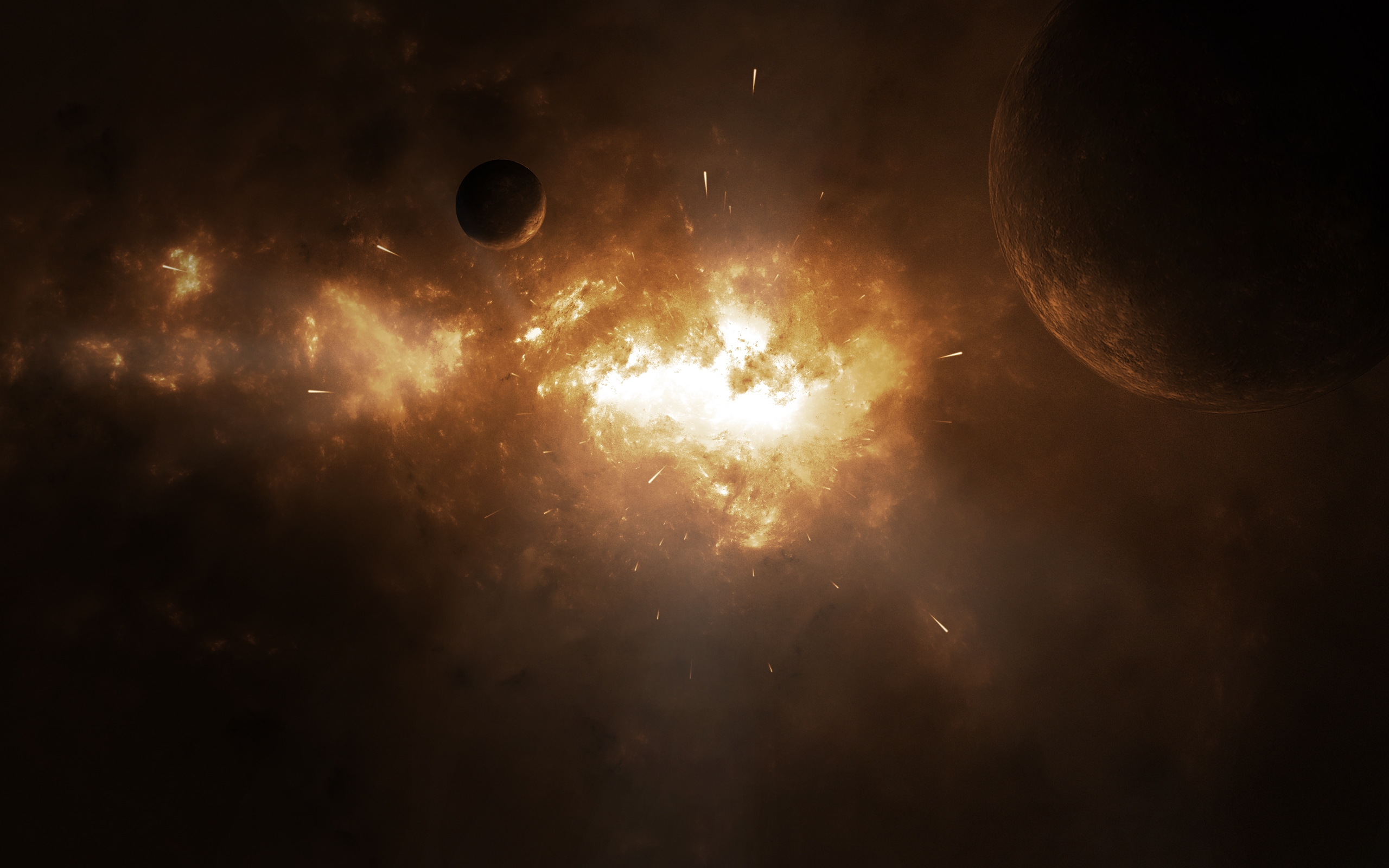 пространство, планета No 8400 Разрешение 2560x1600