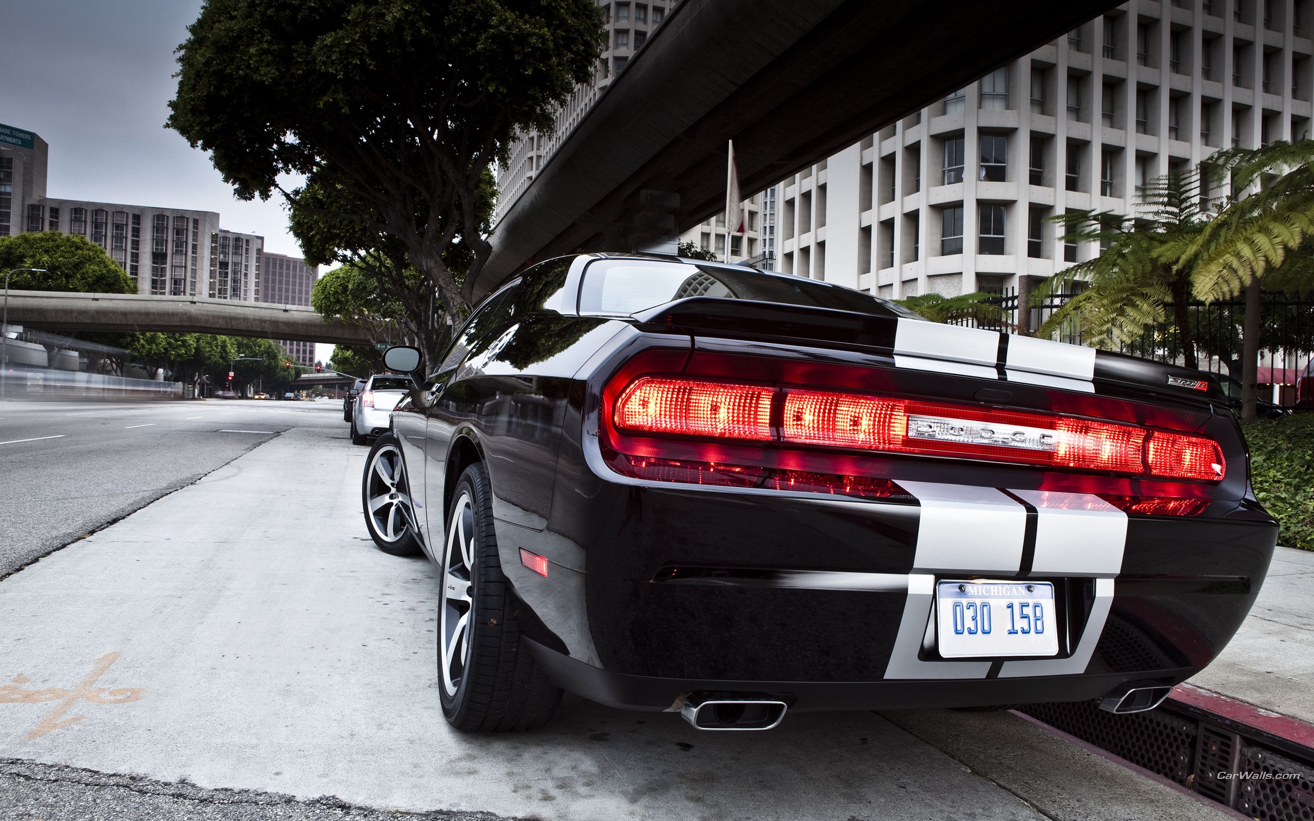 dodge, challenger, srt Номер 55981 Разрешение 2560x1600