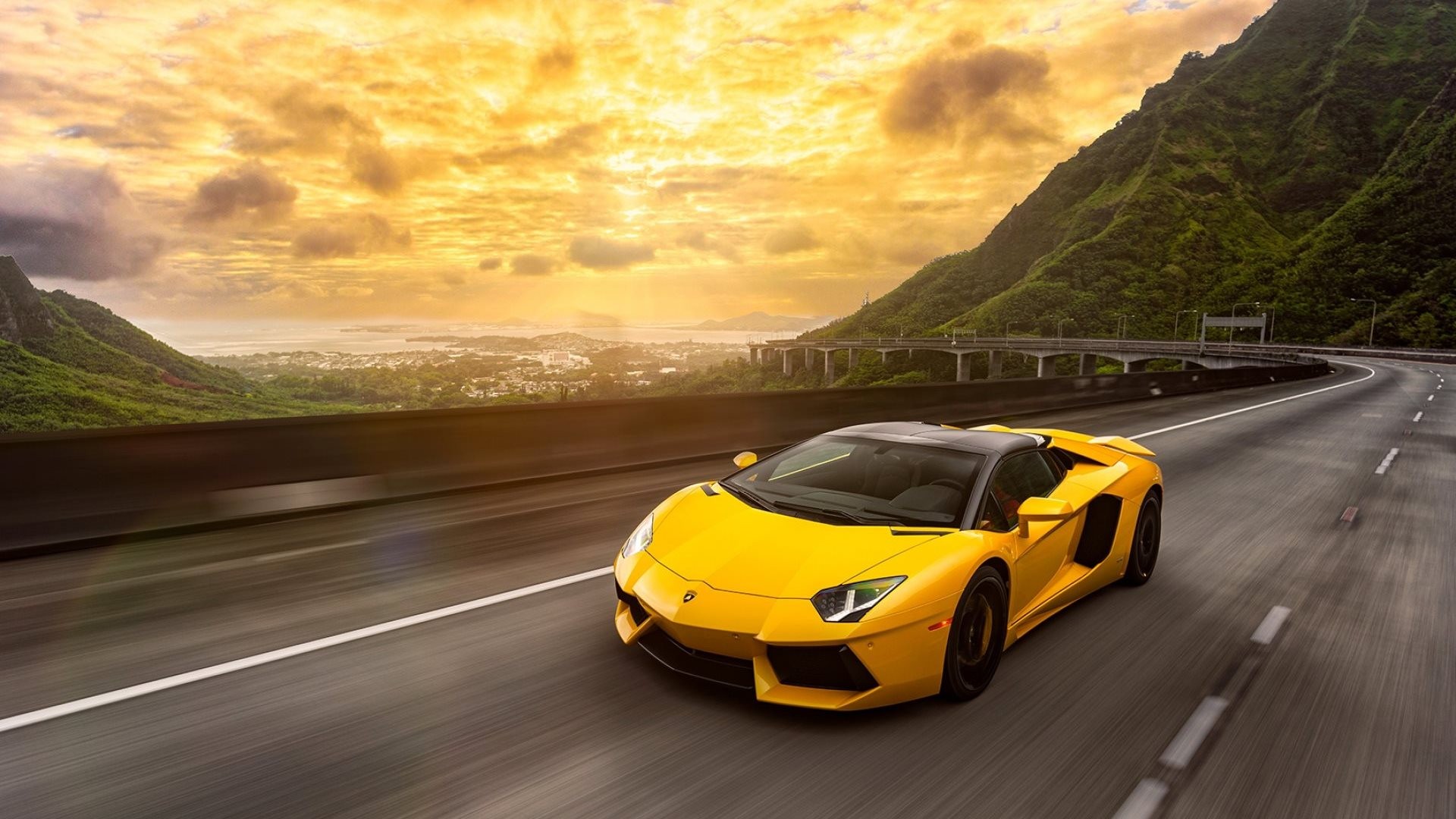 lamborghini, aventador, ламборгини