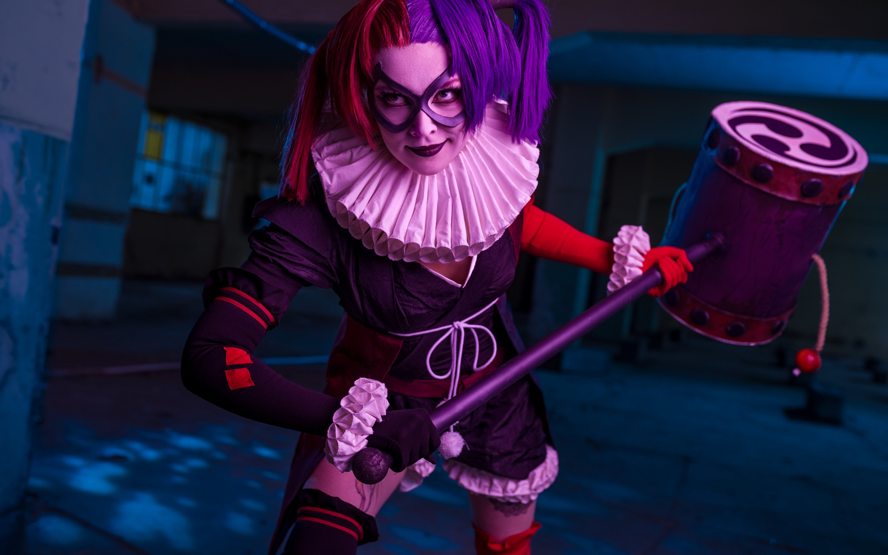 harley, batman, cosplay