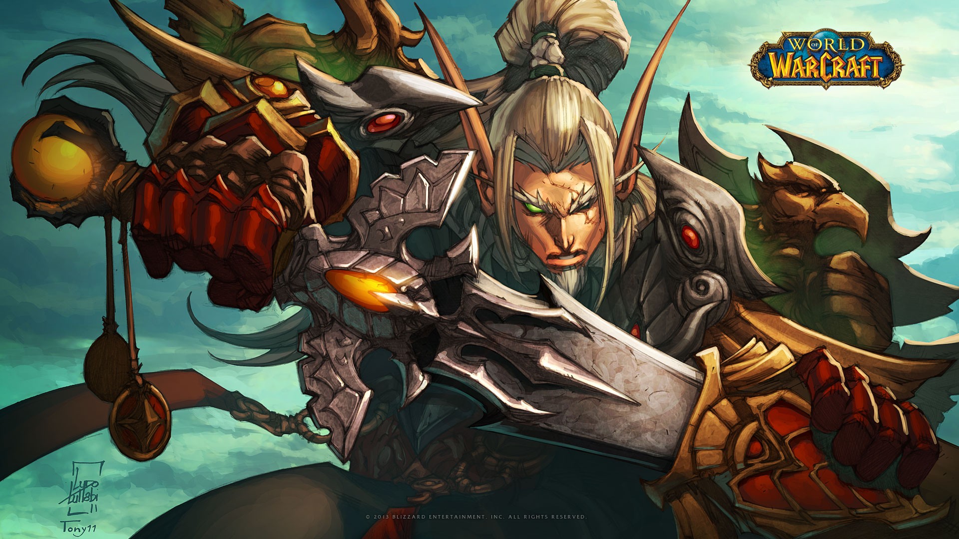 warcraft, world, theron