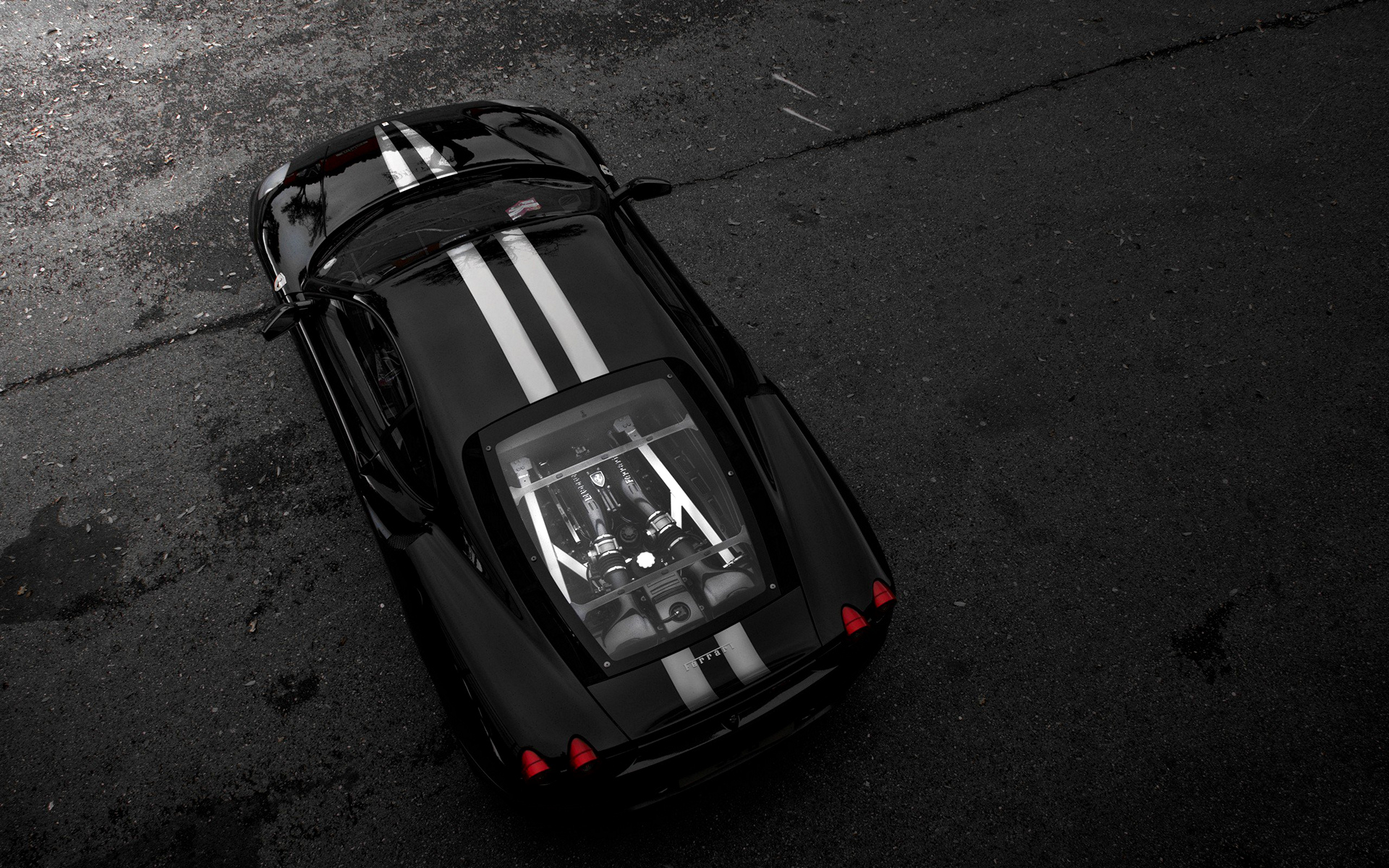 ferrari, black, scuderia