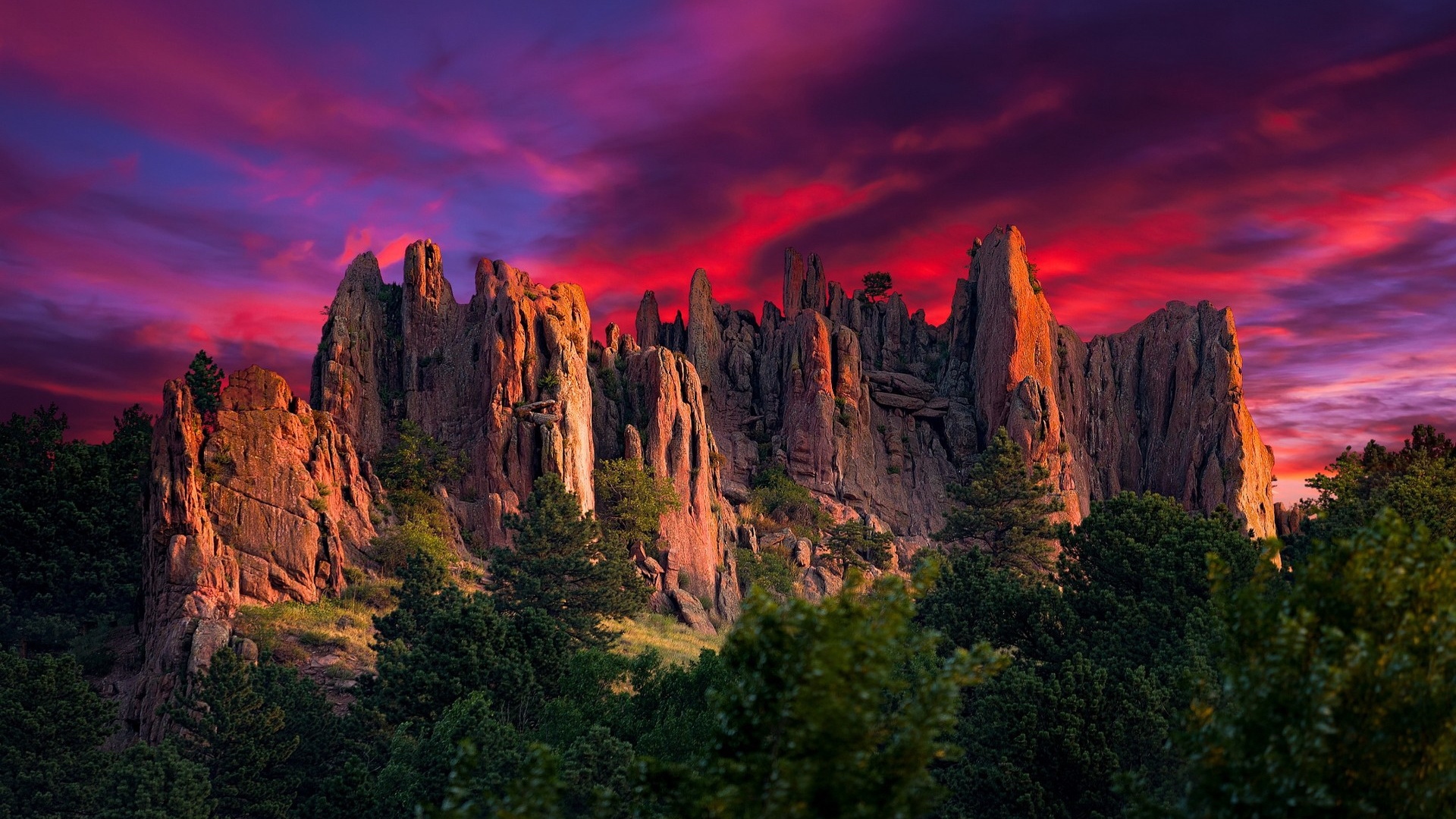 рок, пейзаж