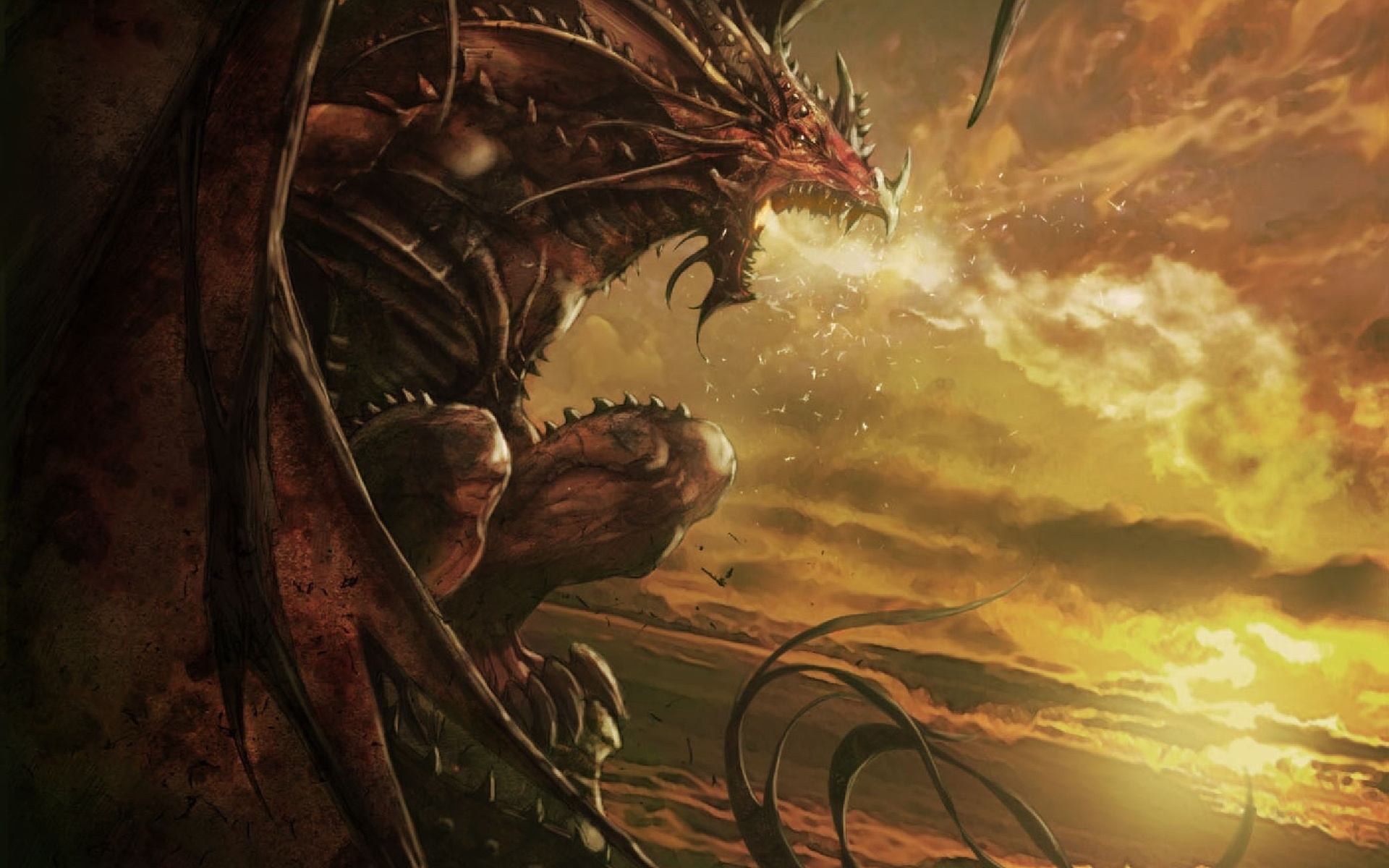 пасть, дракон