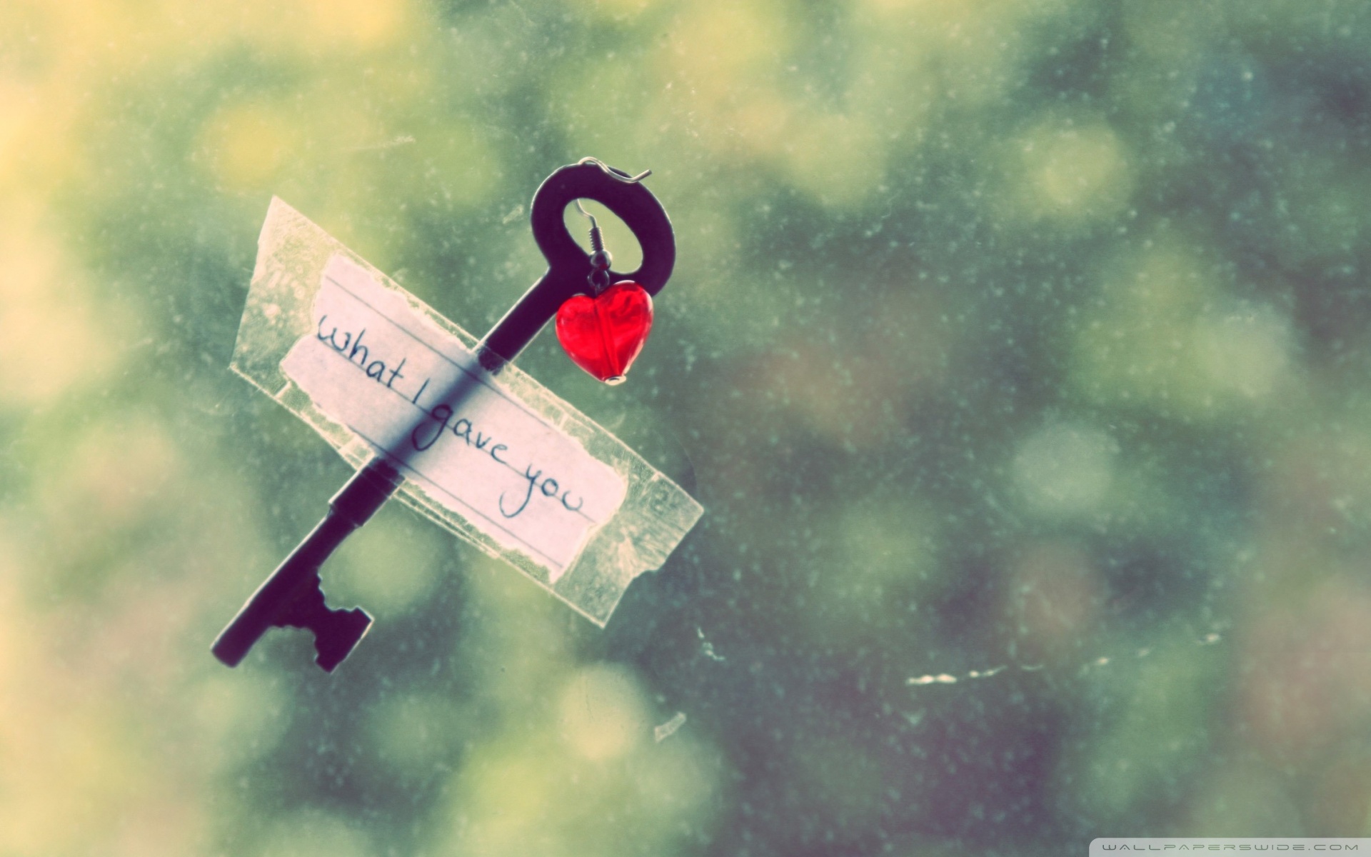 любовь, сердце, ключ