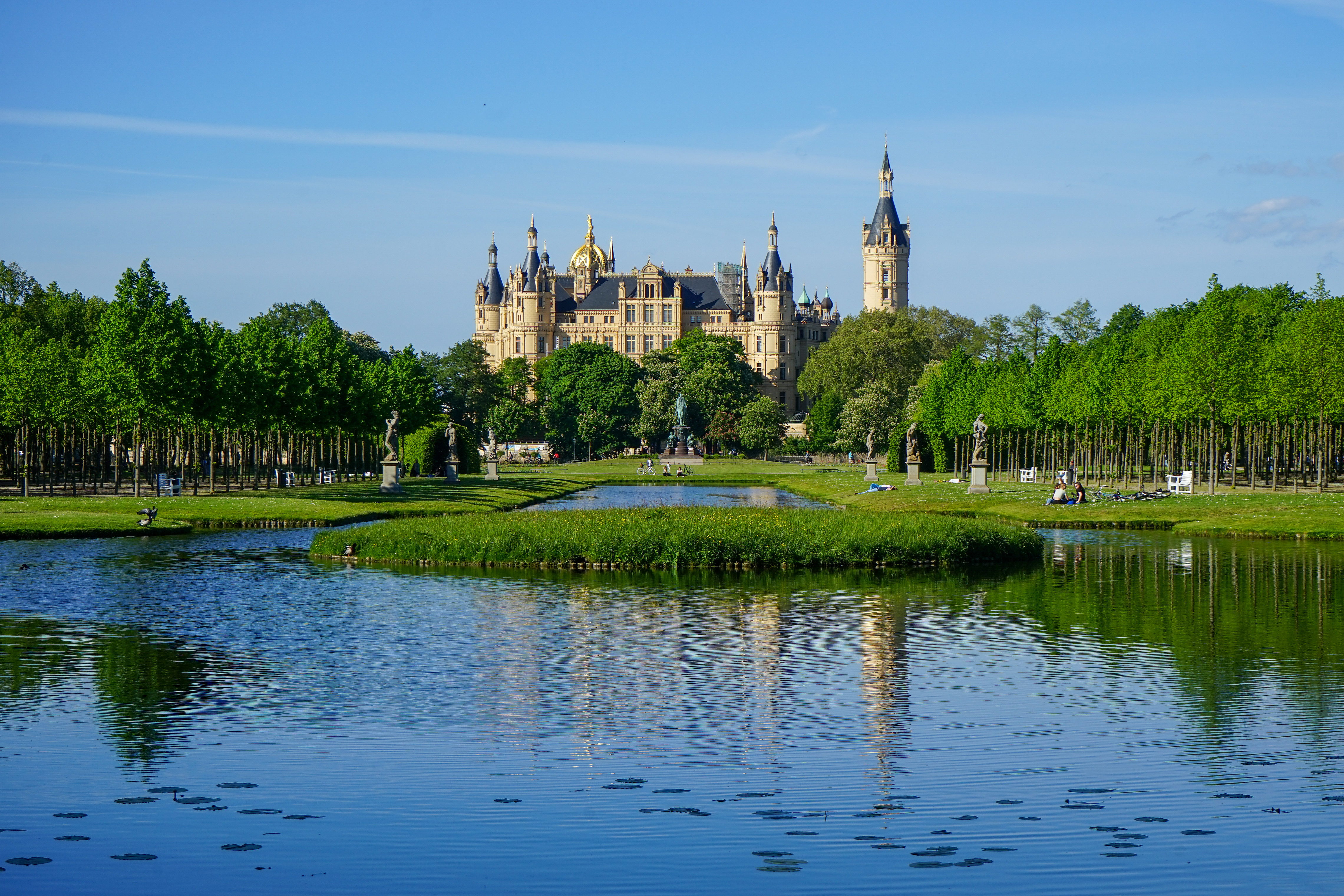 castle, schwerin, mecklenburg