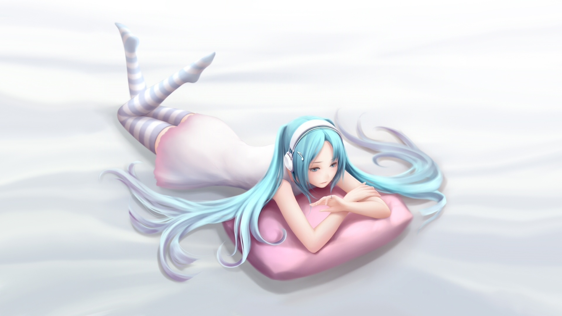 miku, Hatsune No 7513 Разрешение 1920x1080