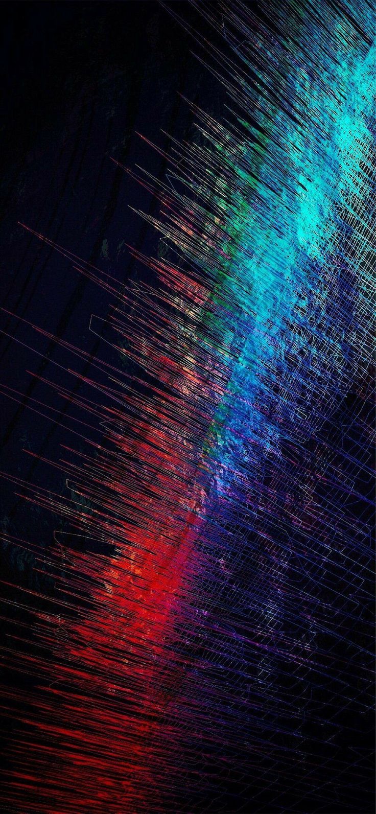 закрытие красочного света на черном фоне