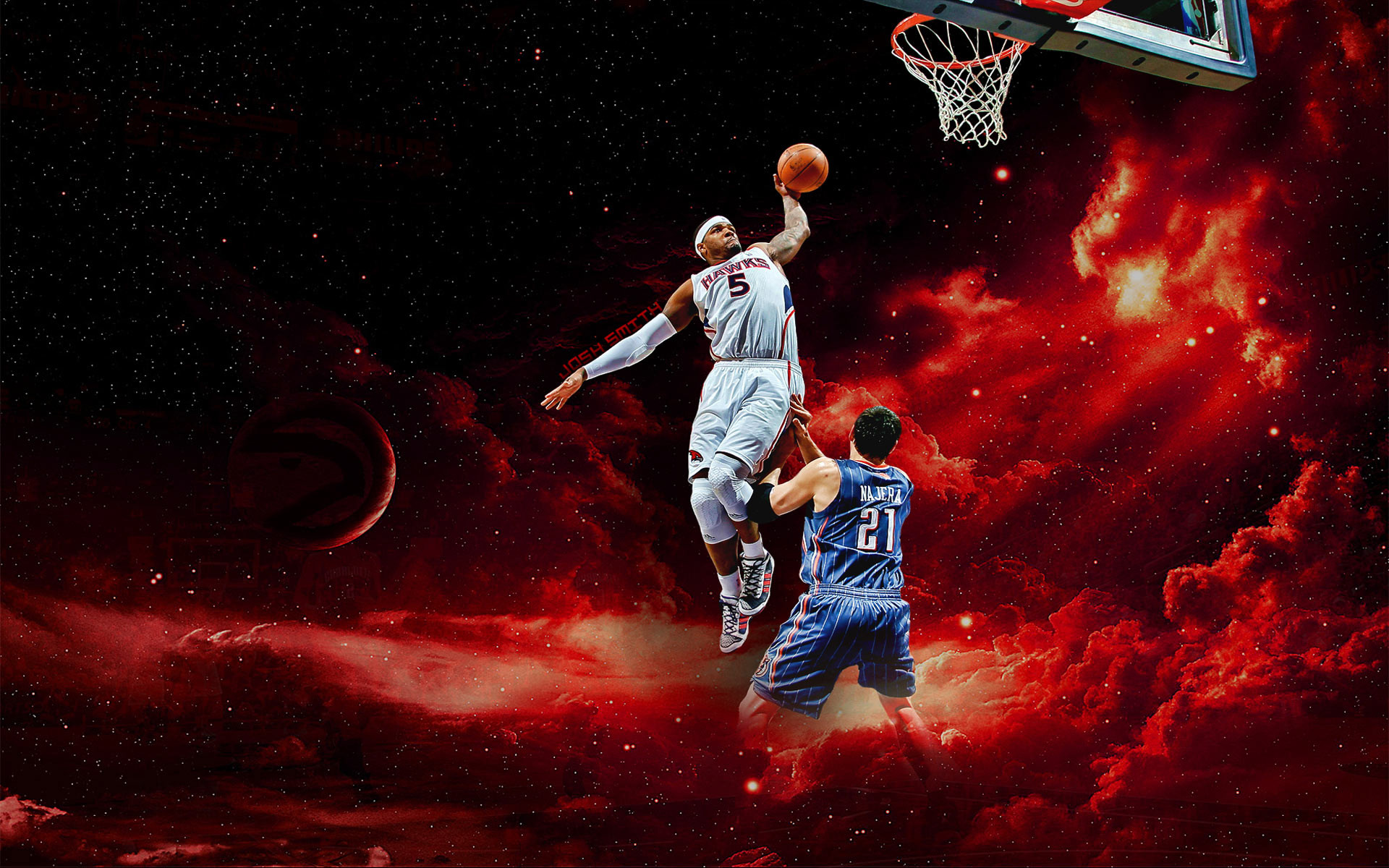 dunk, баскетбол
