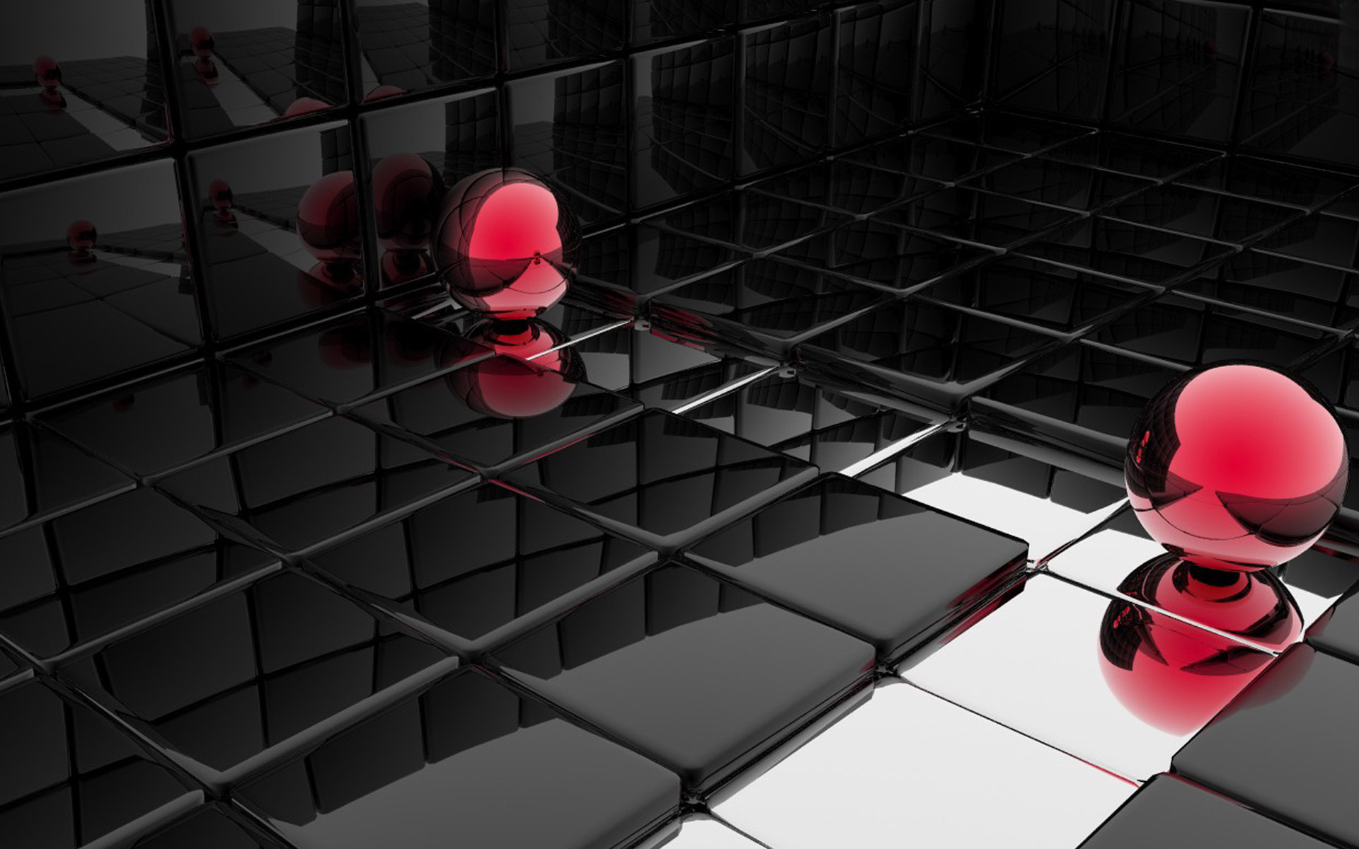 черный, синий, квадраты