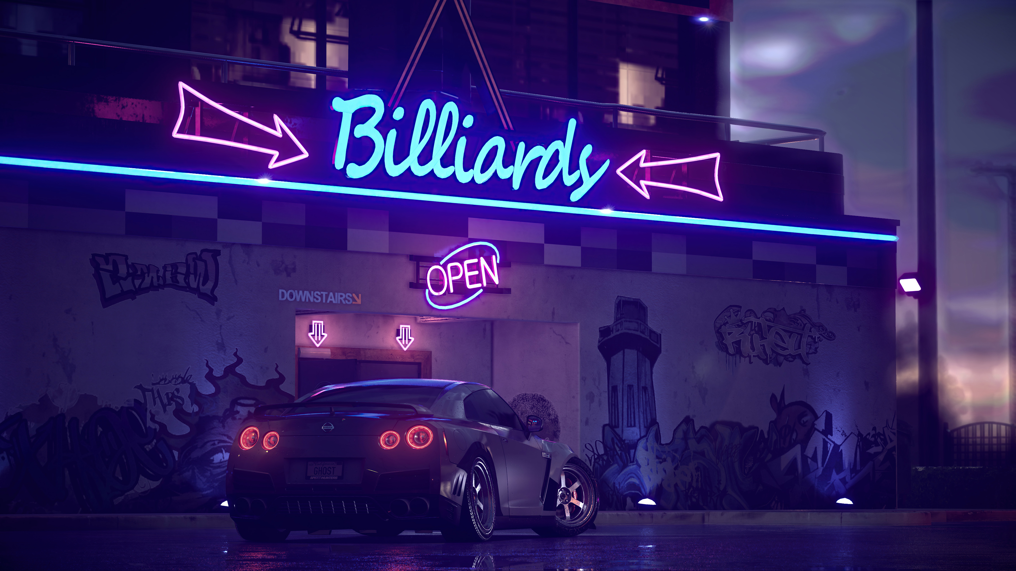 nissan, car, skyline