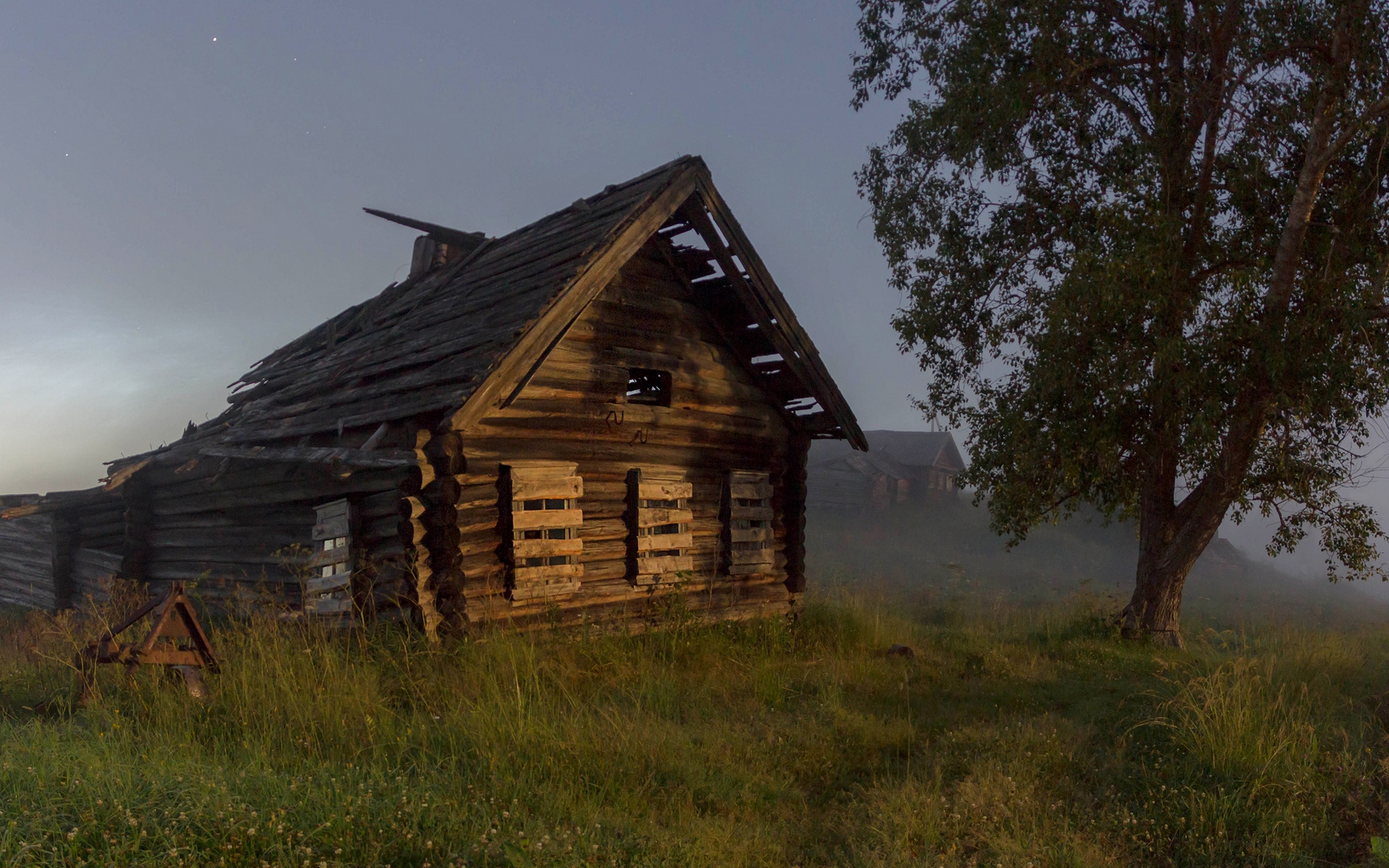 Фото разрушенной деревни