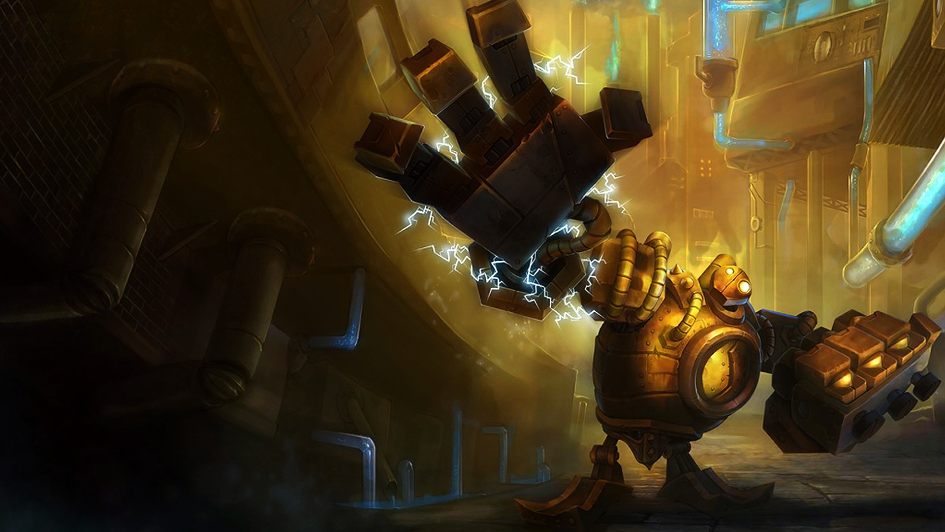 blitzcrank, league, сказание