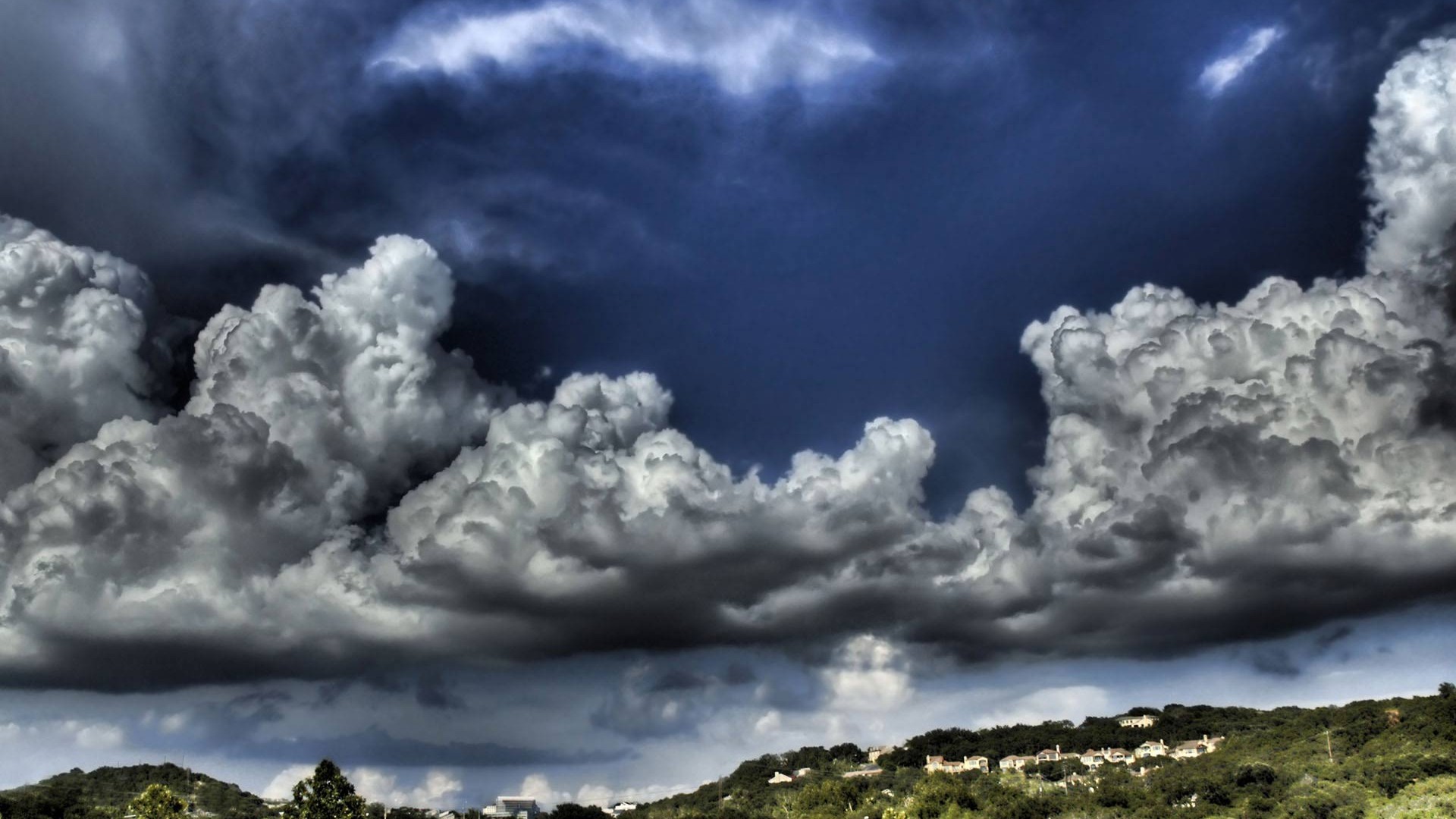hdr, oblaka, воскресные
