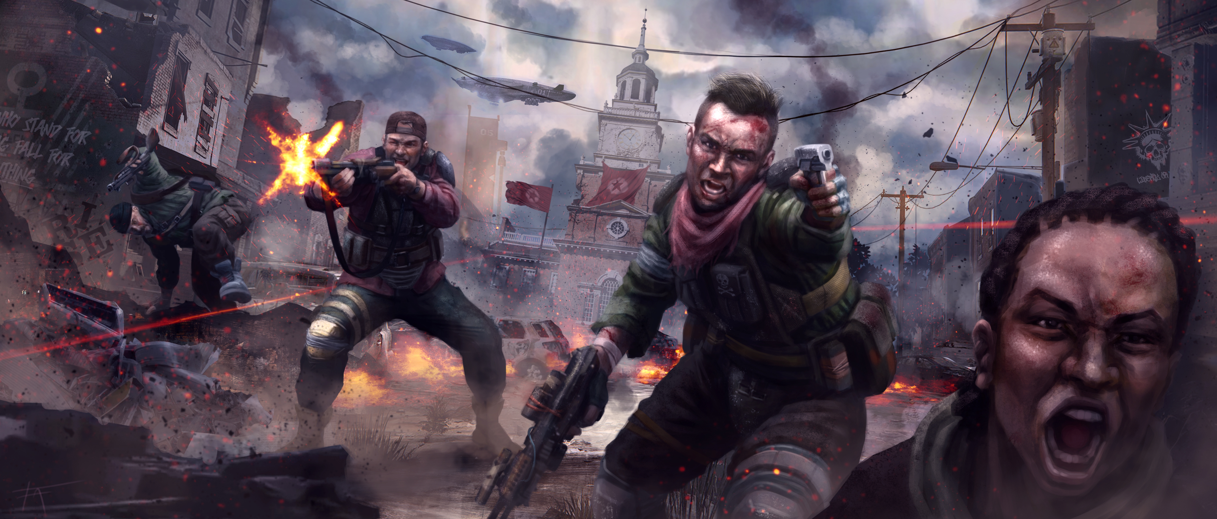 revolution, homefront, game