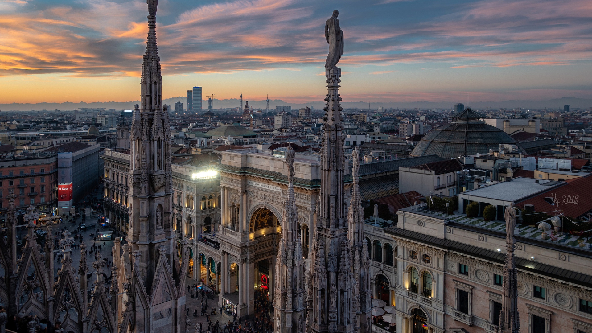 milan, house, duomo