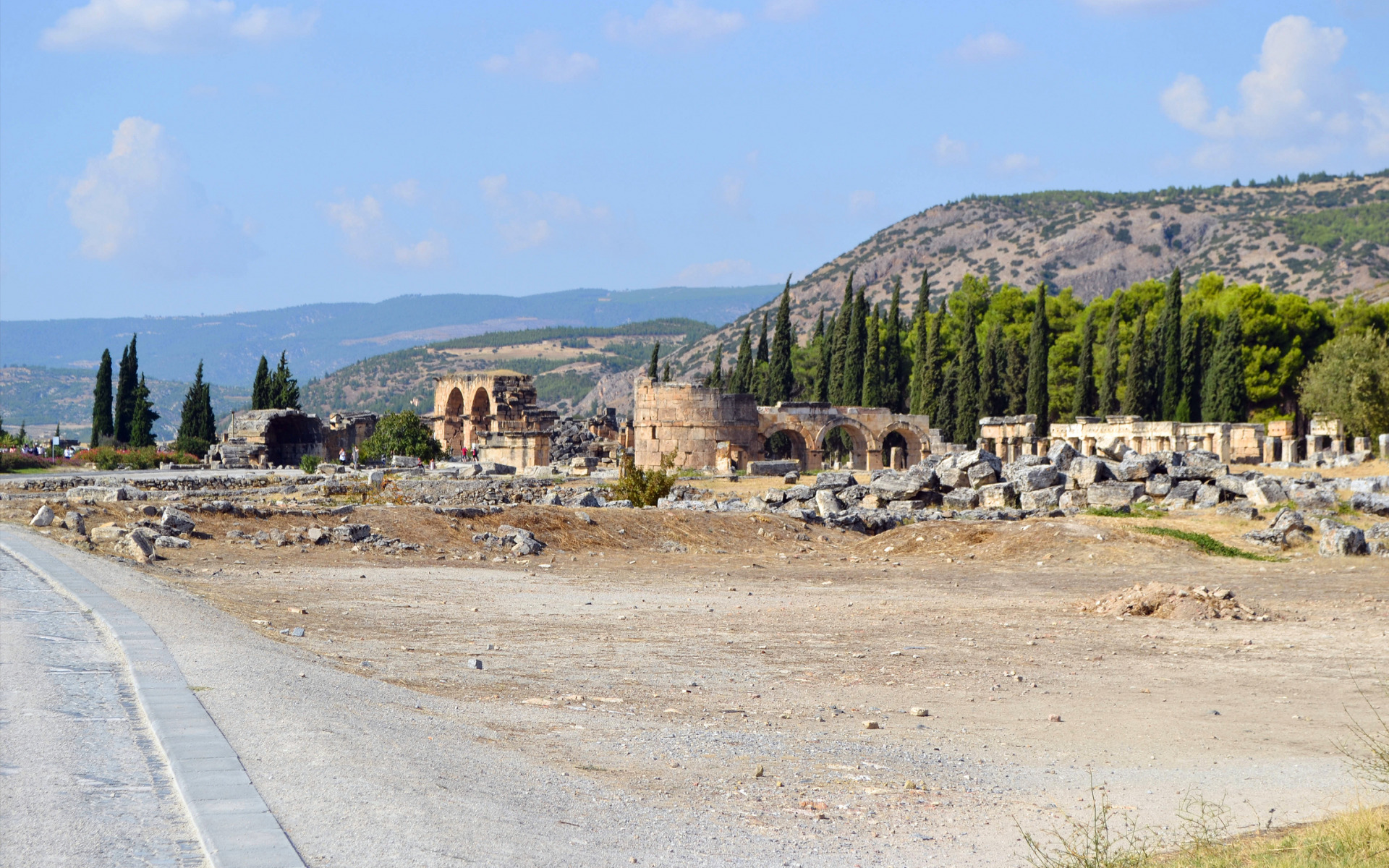 хиераполис, фото, памуккале