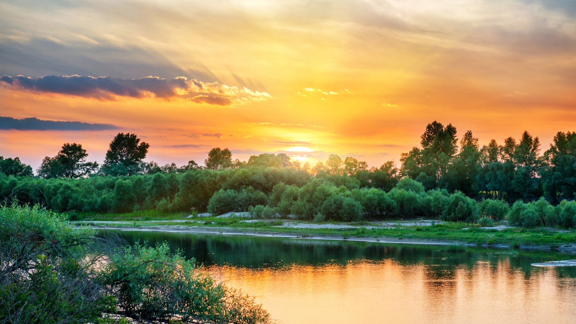 природа, река
