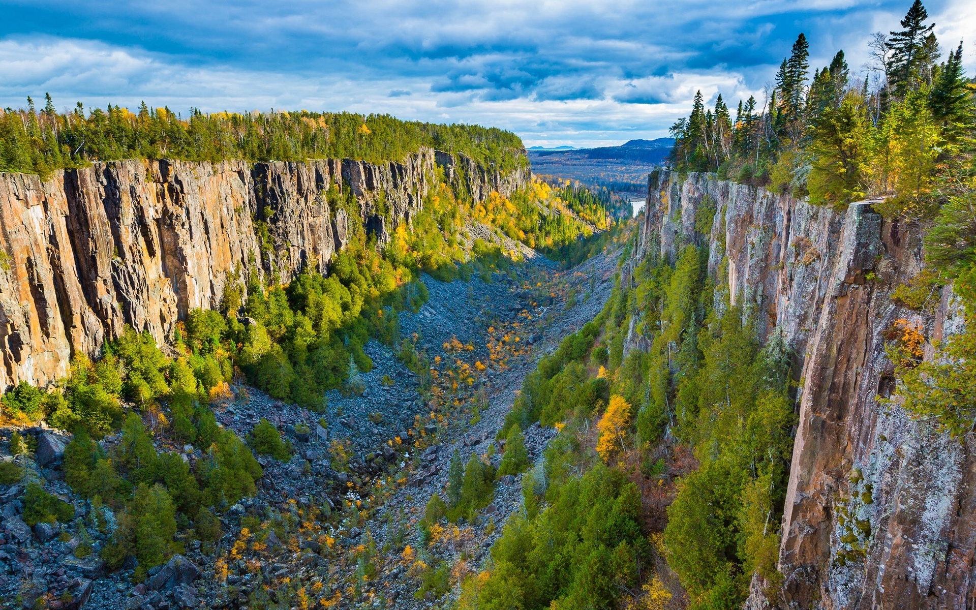 каньон, уиме, он