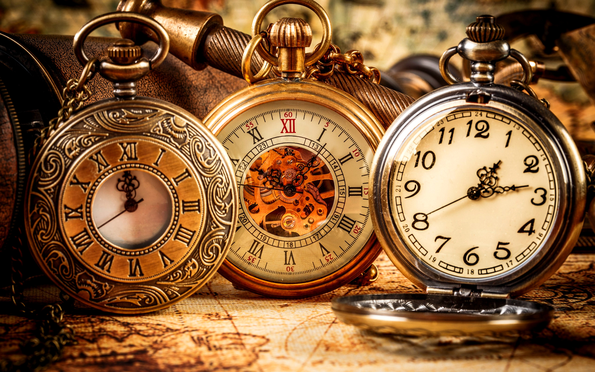 horloge, ecran, sur