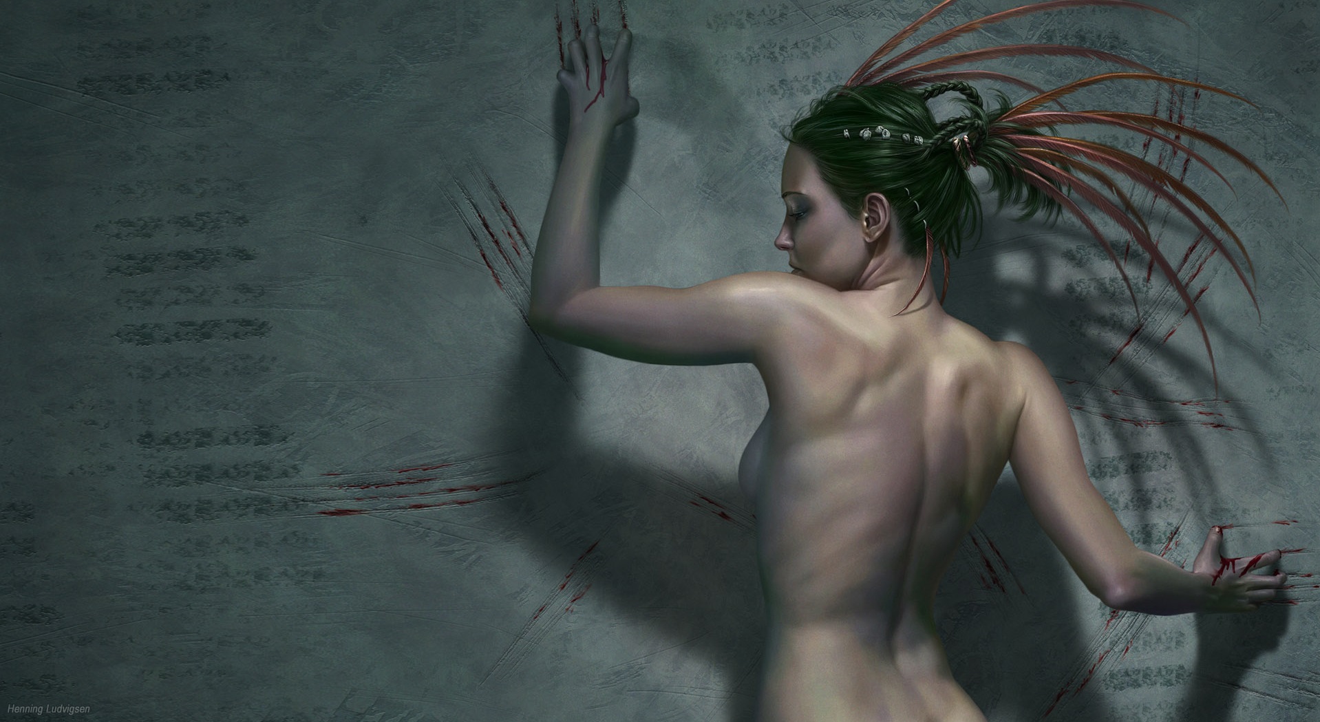 девулька, арт, онлайн