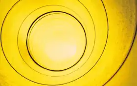 круг, желтый