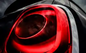 черный, автомобиль, красный