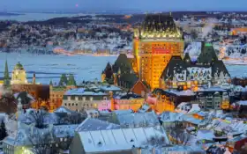город, quebec, канада