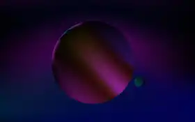 планета, фиолетовый
