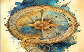 компасс, рисунковый