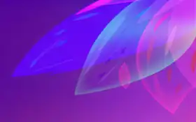 есть два листа, которые находятся на фиолетовом фоне