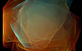 прозрачный, фрактальный