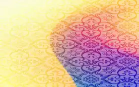 красочный фон с рисунком вихрей и завихрений