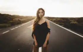 фото, женщина, поза