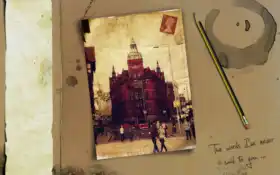 собака, drawing