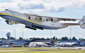 ана, самолет, атон