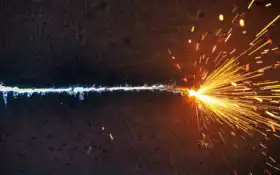 текстура, сварка, искры