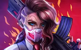 искусство, киберпанк, секрет