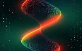 закрытие спирального объекта с темным фоном