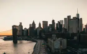 город, йорк, новый