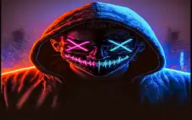 неон, неон, парень