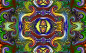 фрактал, искусство, абстракция