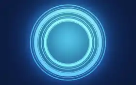 свет, круг, абстракция