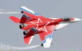 воздух, истребитель, самостоятельный ёт