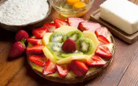 меев, клубник, киви