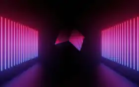 абстрактный, кубик, xfce