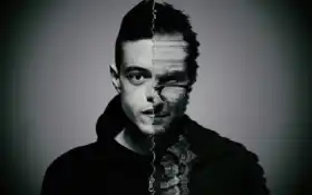 робот, искусство, настольный