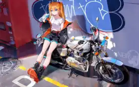 аниме, смешное, розовый