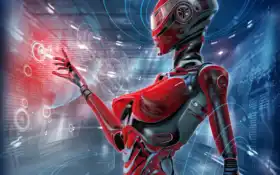 робот, соск, киборг